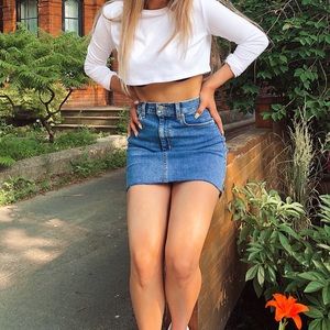 Denim Skirt